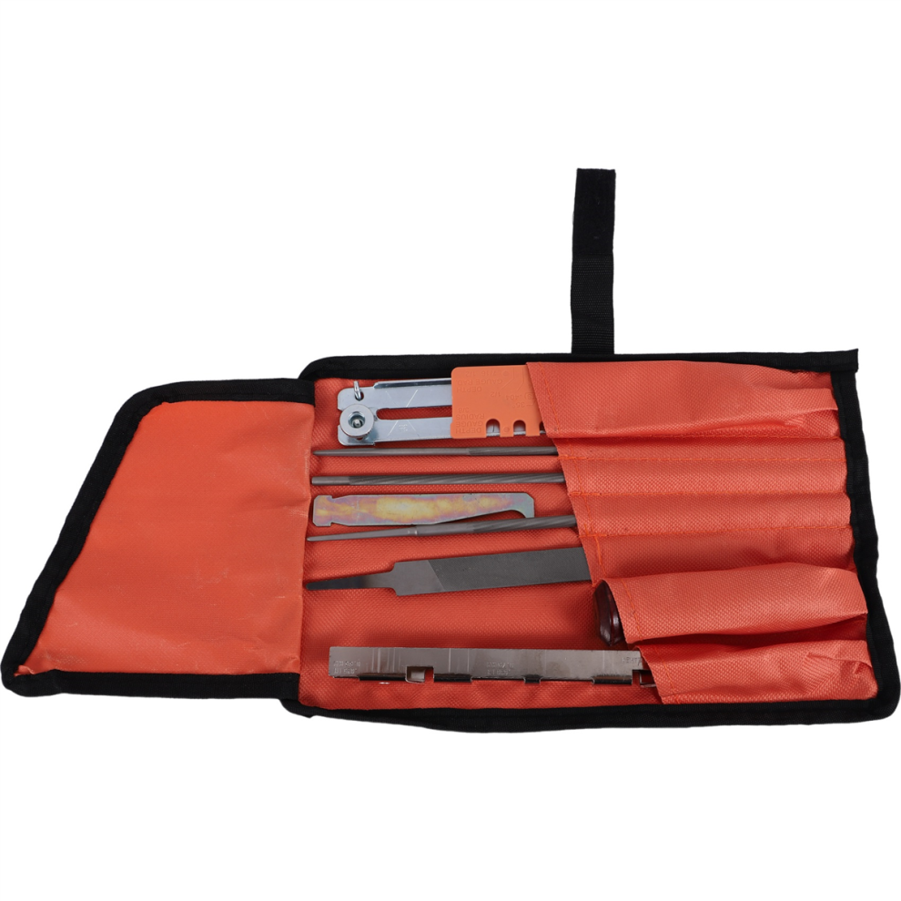 10 Piece Chain Saws Sharpening File Kit, For Sharpening Saw Chains 4853476894149