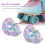 1 Pair PVC Roller Skate Toe Caps for Toe Cap Protective Shoe Shield 5