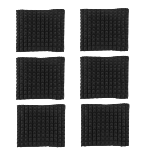 6 paneles acústicos de espuma para estudio con cuñas absorbentes de sonido