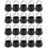 20 Pcs Candy Kettles Witch Skeleton Cauldron Holder Pot with Handle 1