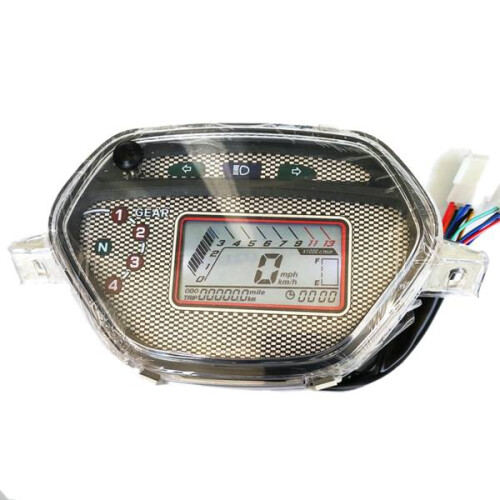 Ταχύμετρο LCD 7 χρωμάτων Pnp για Wave 100 Old/Ex5 Class/Wave 2