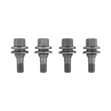 4 tuercas y pernos de rueda de coche de 17 mm para asiento plano 206, 3008 y 207