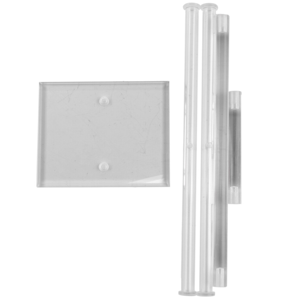 Sieraden displaystandaard met T-vormige display van helder acryl