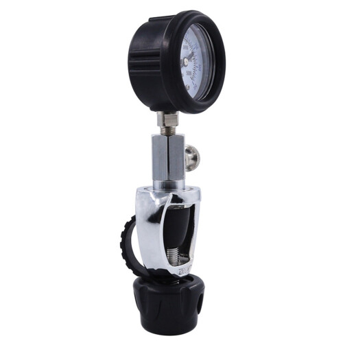 Duikflesdrukmeter 5000 PSI 350 BAR, accessoires 1