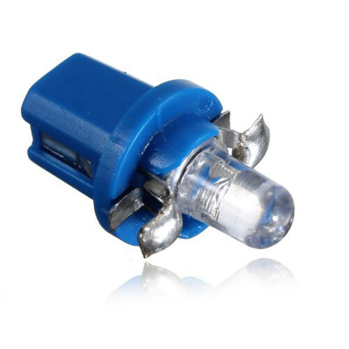 10Pcs Car Dash Instrument Base Light T5 B8.5D LED Instrument Bulb 1