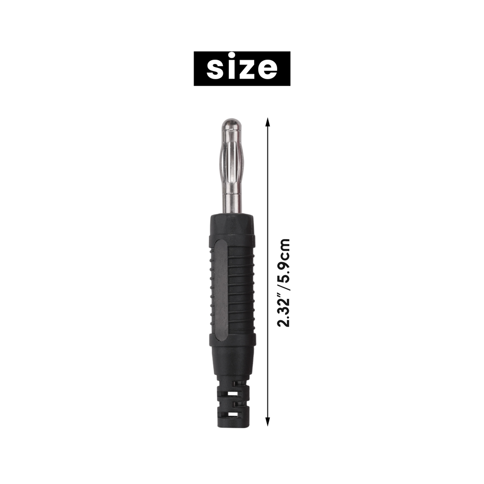 Photos - Other Electrical Equipment 10Pcs 4mm DIY Banana Plug Male Connectors Adapters for Multimeter