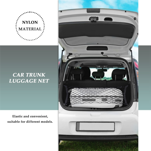 Auto Kofferraum Gepäcknetz Hinten Cargo Mesh Net Lagerung Elastische Halter 1