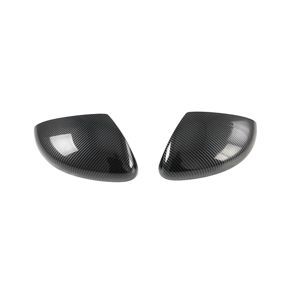 Abs Carbon Fiber Rearview Side Door Mirror Cover Car Exterior 4853476819081