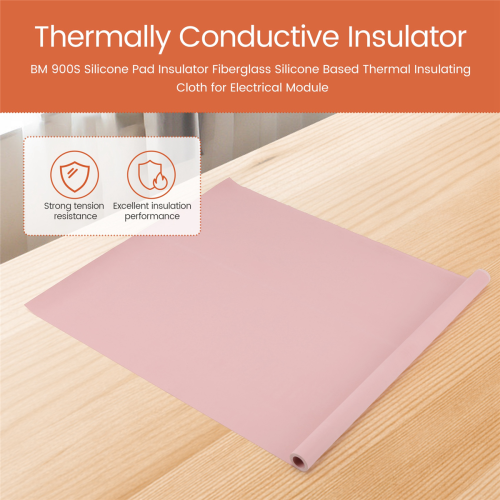 BM 900S Silicone Pad Insulator Fiberglass for Electrical Module 2