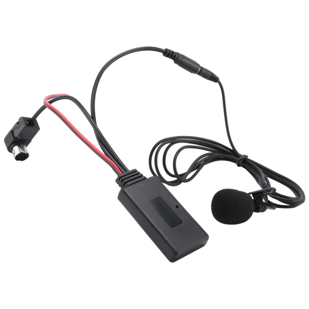 Car Bluetooth Aux Adapter Audio Phone Call Handsfree Microphone 4853476826744