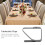 8 Pack Stainless Steel Tablecloth Black Tablecloth Clips Cloth Holder 3