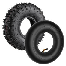 Inner tube 4.10/3.50-4, outer tube 4.10-4 for Garden Rototiller Mowers