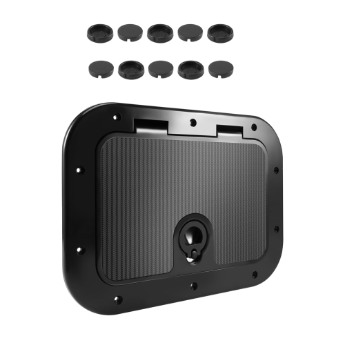 Marine Deck Plate Access Cover Pull Out Inspection Hatch with Latch 1