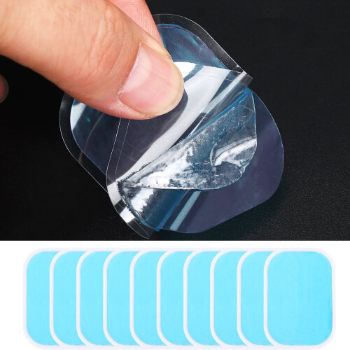 Lot de 60 coussinets de gel absorbants pour électrodes EMS 1