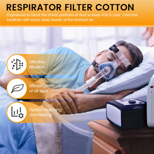 30 τεμάχια φίλτρο αέρα CPAP HEPA, μαντηλάκια μάσκας CPAP για 2