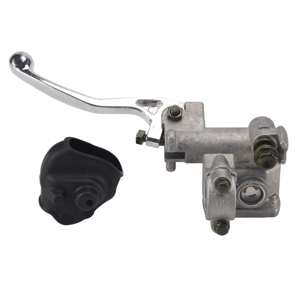 Front Brake Master Cylinder Lever Perch For Cr125r Cr250r Silver/Black 4853476849095