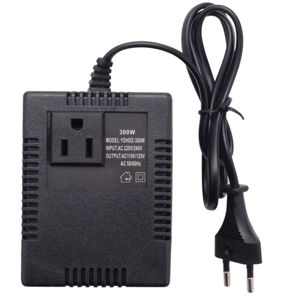 220/240V To 110/120V Down Voltage Transformer Converter Eu Plug 4853476848357