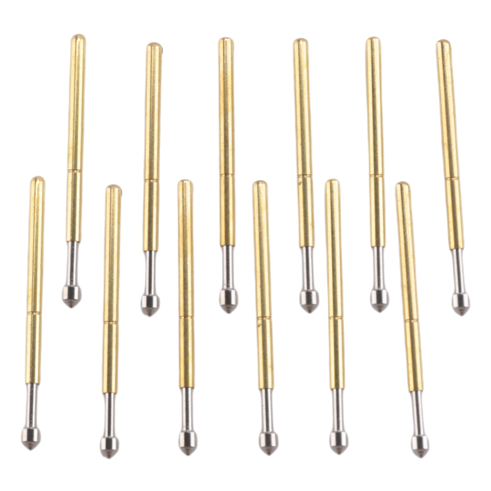 100Pcs Spring Test Probe Pogo Pin 1.3Mm Head 1.0Mm Thimble 4853476848258