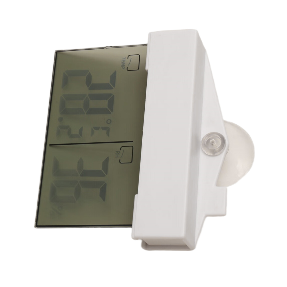 Igrometro Digitale Trasparente Per Finestra Di Casa, Temperatura Interna