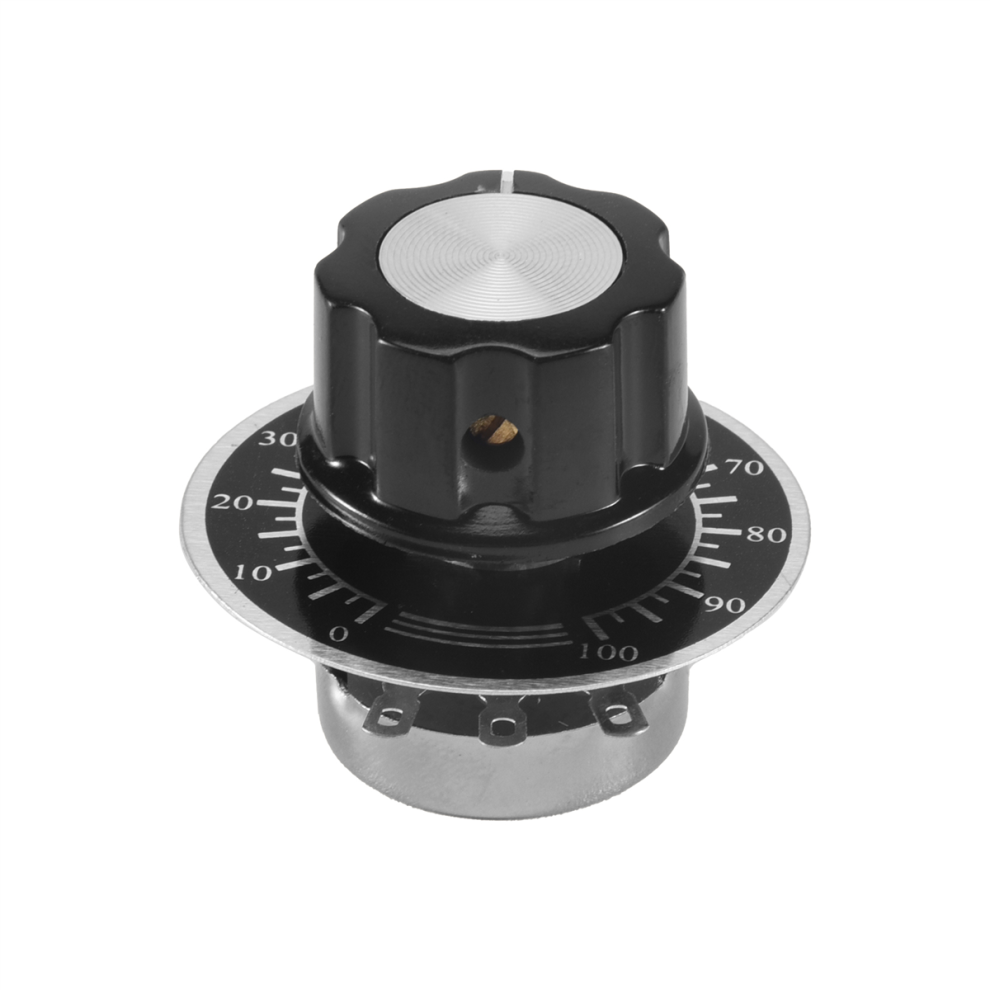 Rotary Potentiometer With Diameter With Knob, Rv24yn 20S B502 5K Ohm 4853476855720
