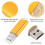 10 x 512MB Memory Stick USB Flash Drive USB Flash Drive USB 2.0 Gold 2