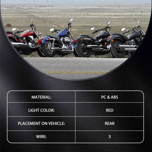 POSTERIORE PER XL 883 Rosso 2