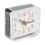 1PCS Portable Cute Mini Cartoon Multi-function Table Clocks（white） 2