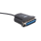 New Parallel Port DB36 Printer USB Converter Adapter Black 5