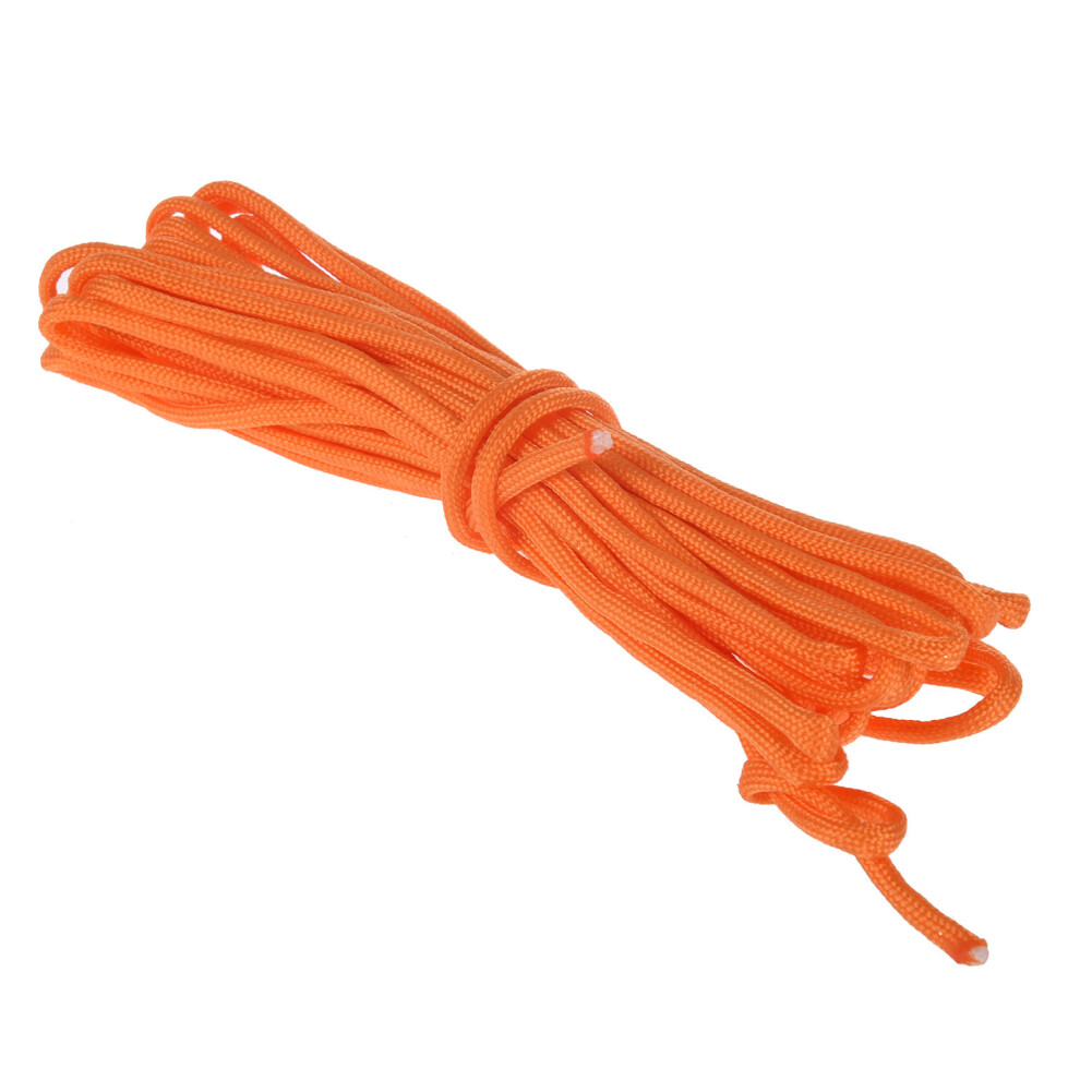 Parachute Rope 7 Core Strand for Climbing Buckle Rope Orange 25FT-image-OPC-PHHHS8Z-NEW