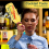 Flair Bartender Bartending Practice Bar Pub Pullo Viinicocktail-Siikari - Keltainen 3