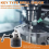 Key Type 1.5-13mm Capacity B16 Tapered Bore Drill Chuck 3