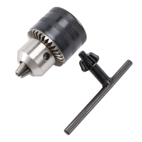 Key Type 1.5-13mm Capacity B16 Tapered Bore Drill Chuck 1