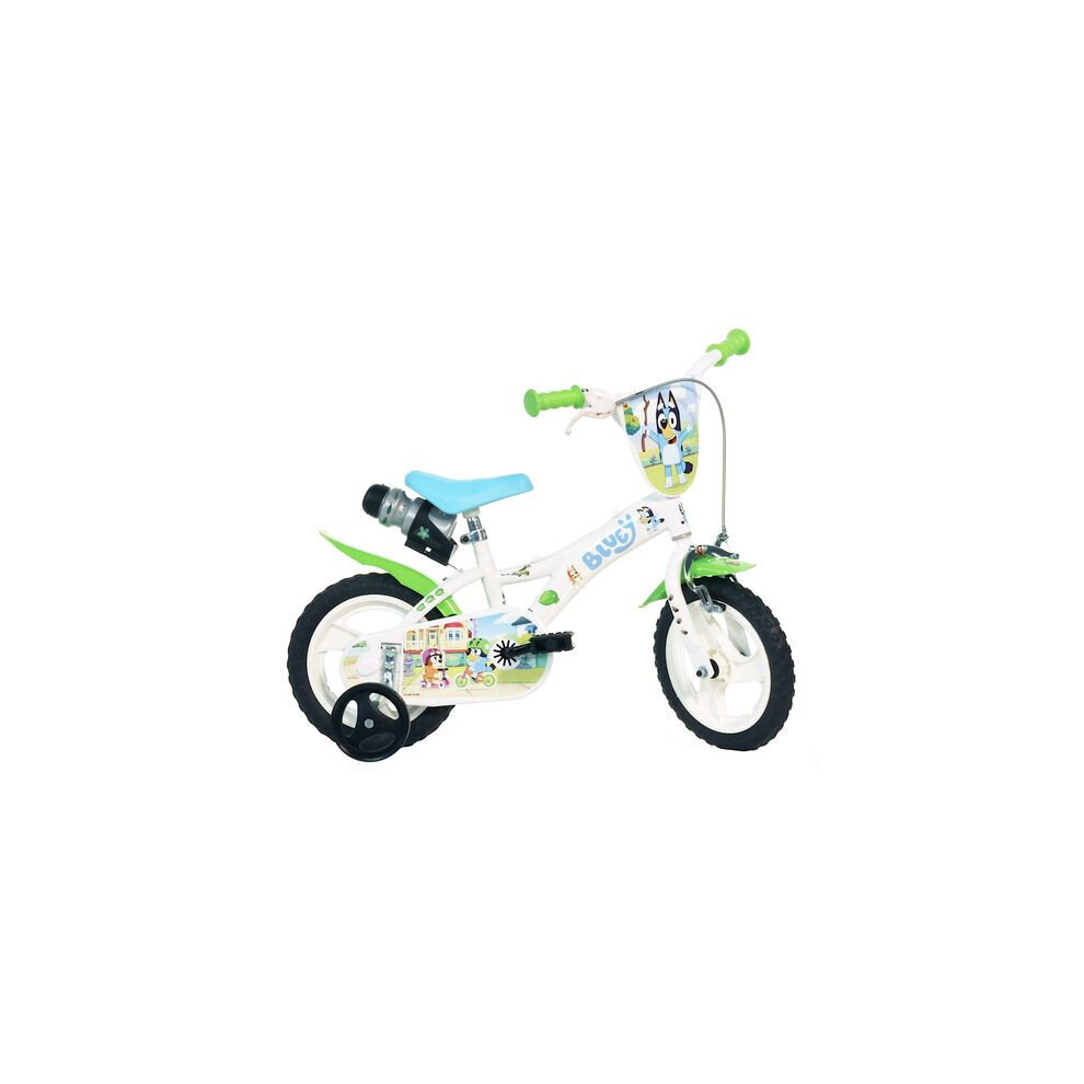 Dino Bluey 12in Kids Bike - White-image-OPC-PHHHTMW-NEW