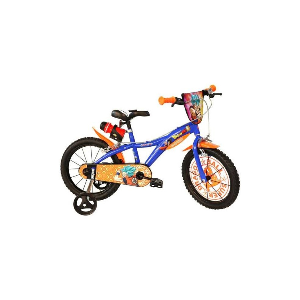 Dino Bikes Dino Dragon Ball 14In Kids Bike - Blue