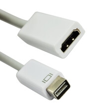 Mini-DVI-Videoadapterkabel (Stecker auf Buchse) AD-MDVI-