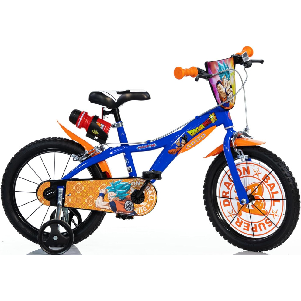 Dino Bikes Dino Dragon Ball 16In Kids Bike - Blue
