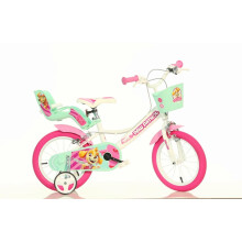 Dino Paw Patrol 14in Bike - White/Pink
