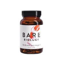 Bare Biology Super Strength Pure Omega 3 Fish Oil 1,460mg - Life & Soul Daily Omega 3 Capsules (1 Month Supply - 60 Capsules) EPA 860mg DHA 440mg, Su