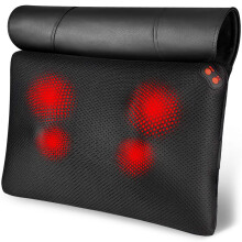 Back Massager Neck Massage Pillow with Heat - Shiatsu Back Massager Present, Gifts for Women/Men/Mom/Dad - Deep Kneading Massage for Shoulder, Waist,
