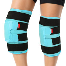 Comfytemp XXXL Full Coverage Knee Ice Pack Wrap (2 Pack), Large Ice Pack for Knee Pain Relief, Reusable Hot Cold Gel Pack for Sports Injuries, Cold C