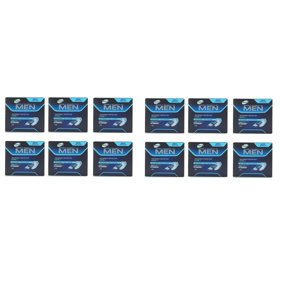 VAT Exempt Tena Men Level 1 Super Saver 6 Packs of 24