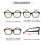 Eyekepper 5-pack Oversized Reading Glasses Blue Light Blocking Large Readers +1.0 4