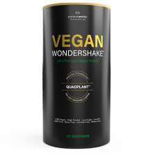 Protein Works - Vegan Wondershake, Vegan Protein Shake, High-Protein Plant-Based Nutrition, 30 Servings, Salted Caramel, 750g