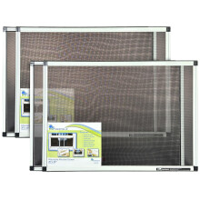Fenestrelle Expandable Window Screen - Horizontal (50cm H x 71cm-137cm W), Pack of 2 Large Screens. Keeps Out Bugs. Perfect Replacement Screen for Wi