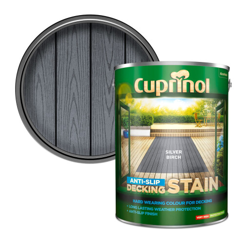 Dulux Dulux Cuprinol Anti-Slip Decking Stain - Silver Birch - 5L