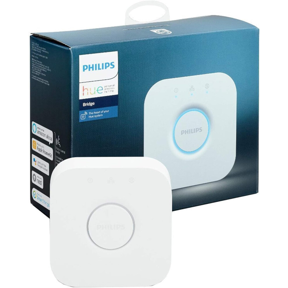 Philips Hue Bridge. Smart Home Automation Works With Alexa, Google Assistant And Apple Homekit. Unlock Full Control Of Your Hue Lighting.