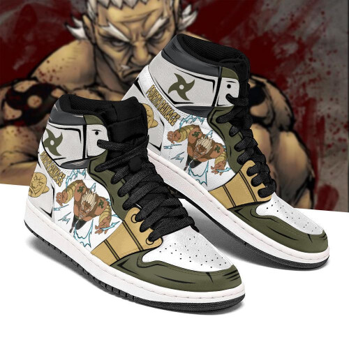 (7.5) naruto fourth raikage shoes skill anime sneaker 1