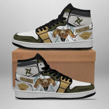 (6) naruto fourth raikage shoes skill anime sneaker