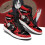 (6) akatsuki orochimaru naruto anime sneakers red 2