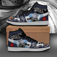 (10) kakashi sneakers naruto anime shoes lightning